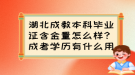 湖北成教本科畢業(yè)證含金量怎么樣？成考學(xué)歷有什么用？