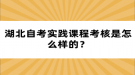 湖北自考實(shí)踐課程考核是怎么樣的？