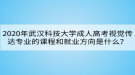 武漢科技大學成人高考視覺傳達專業(yè)的課程和就業(yè)方向是什么？