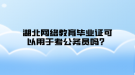 湖北網(wǎng)絡(luò)教育畢業(yè)證可以用于考公務(wù)員嗎？